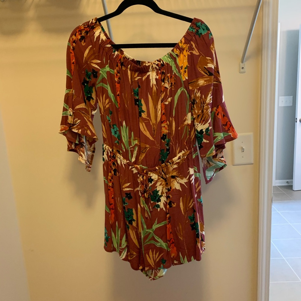 Express Off-The-Shoulder Romper